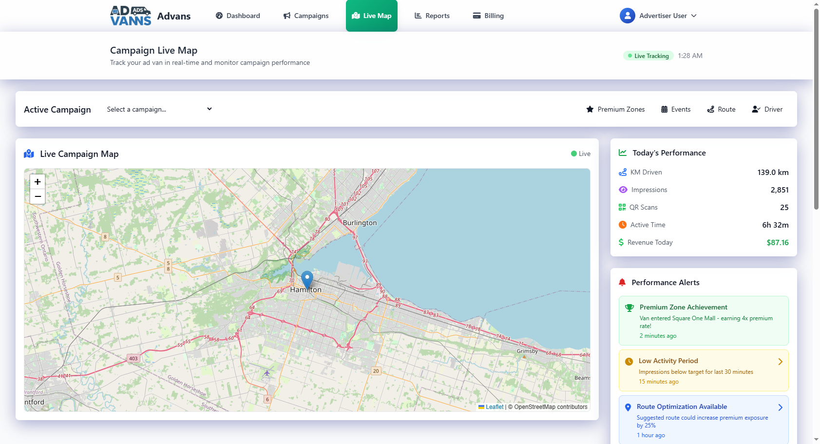 Live GPS Map